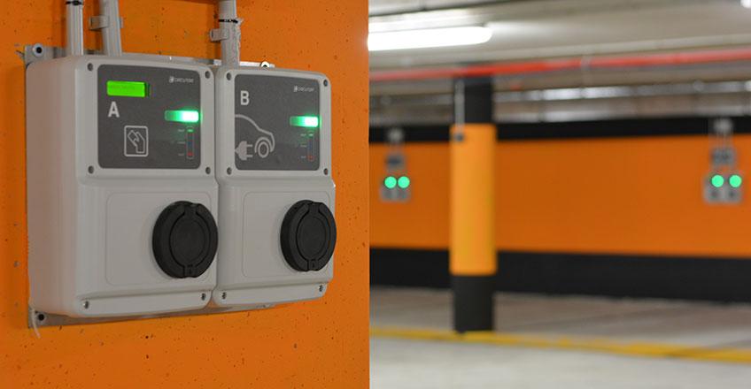 Saltoki se convierte en distribuidor exclusivo de los cargadores para  vehículo eléctrico de V2C