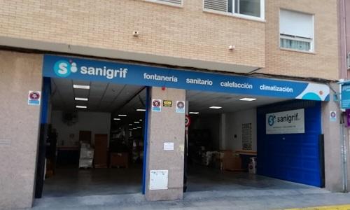 sanigrif tienda fontanería elche